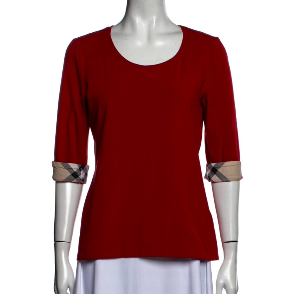 Burberry Brit scoop neck top size large